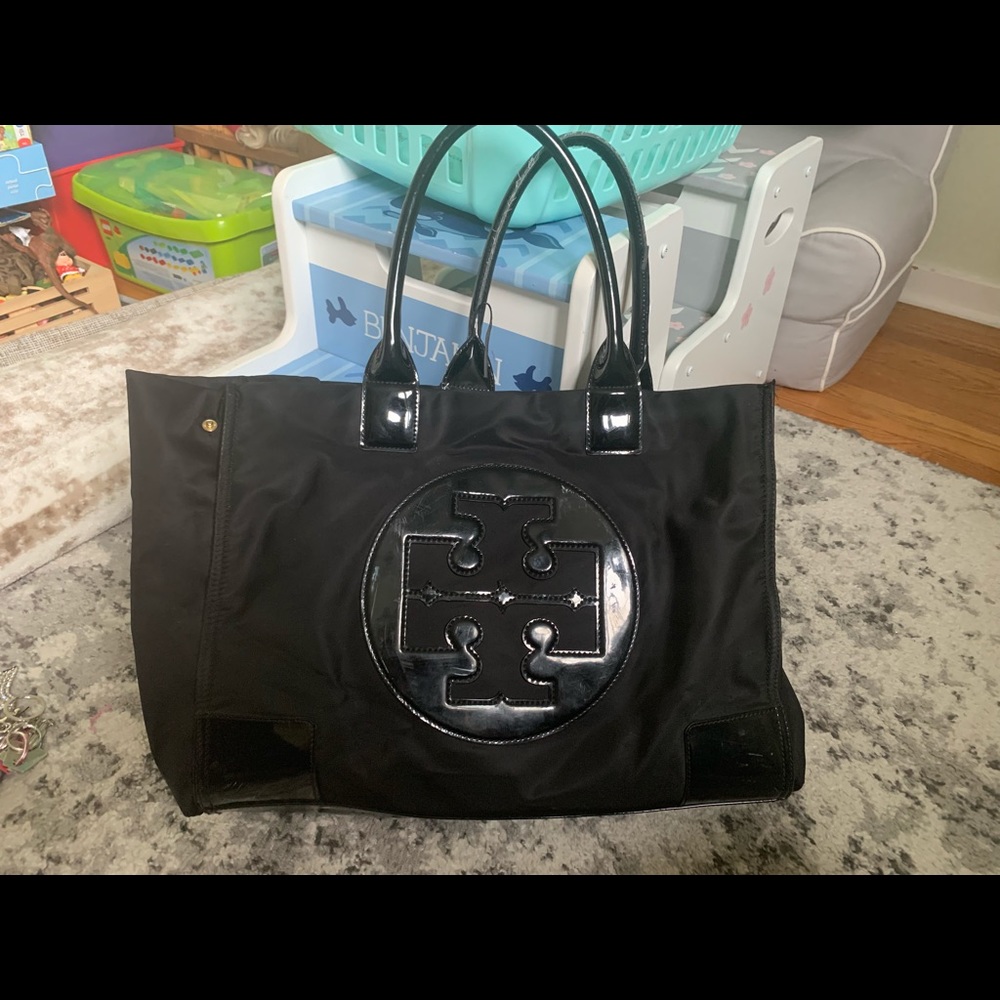 Tory Burch Black Tote Bag